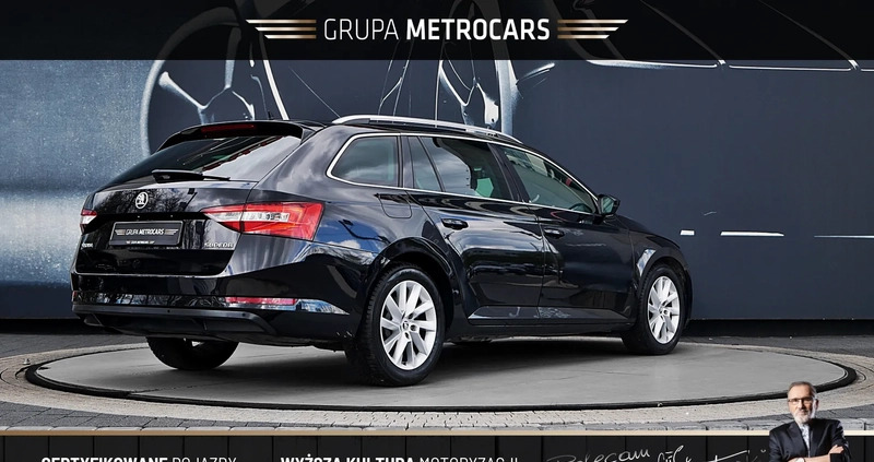 Skoda Superb cena 78899 przebieg: 166077, rok produkcji 2019 z Parczew małe 596